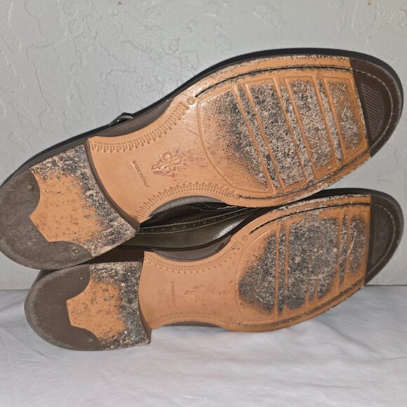 Cole Haan Cambridge Double Monk Strap Clay LeatherOxfords 12 M Made in Italy - Picture 10 of 11